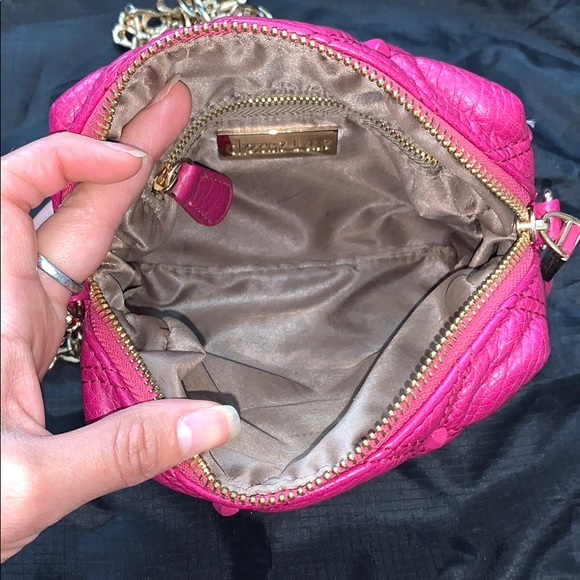 Deux Lux Hot Pink Mini Crossbody purse bag - Picture 6 of 11